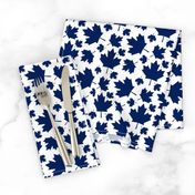 Maple Leafs Leaves Blue White