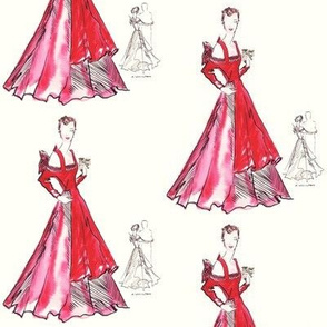 Arlene's Red Ball Gown 