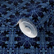 fractal lace in blue