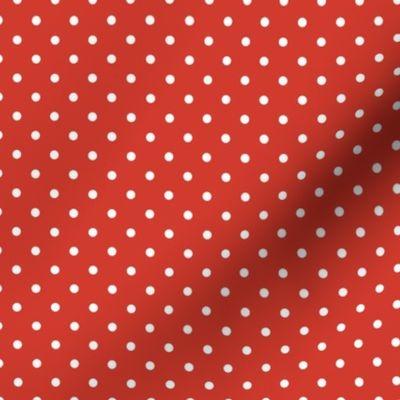 pop art citrus collection - white dots on red-01