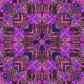 Crazy Bright Pink Kaleidoscope