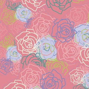 Rose Kaleidoscope : Serene