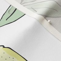 Lemons - Placement Tea Towel