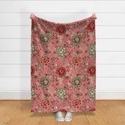 Classic Chintz - Rose - Large