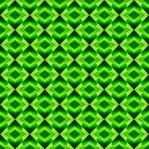 Quilting in Green Design No. 1
