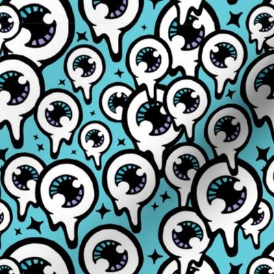 Pastel Goth Eyeballs