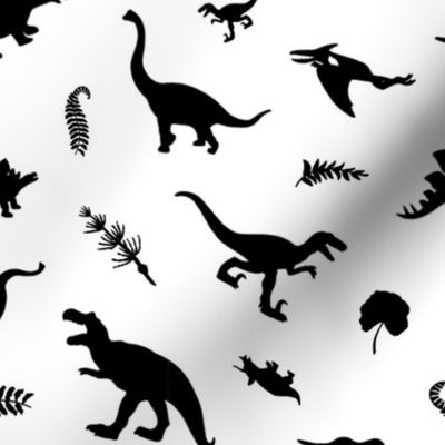 Black and White Dinos