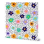 Flower Fun  - Large Scale White
