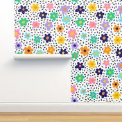 Flower Fun  - Large Scale White