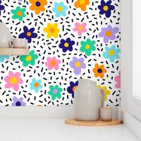 Flower Fun  - Large Scale White