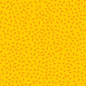Flower Fun Confetti  - Yellow