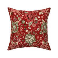 Classic Chintz - Red - Small