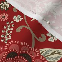 Classic Chintz - Red - Small