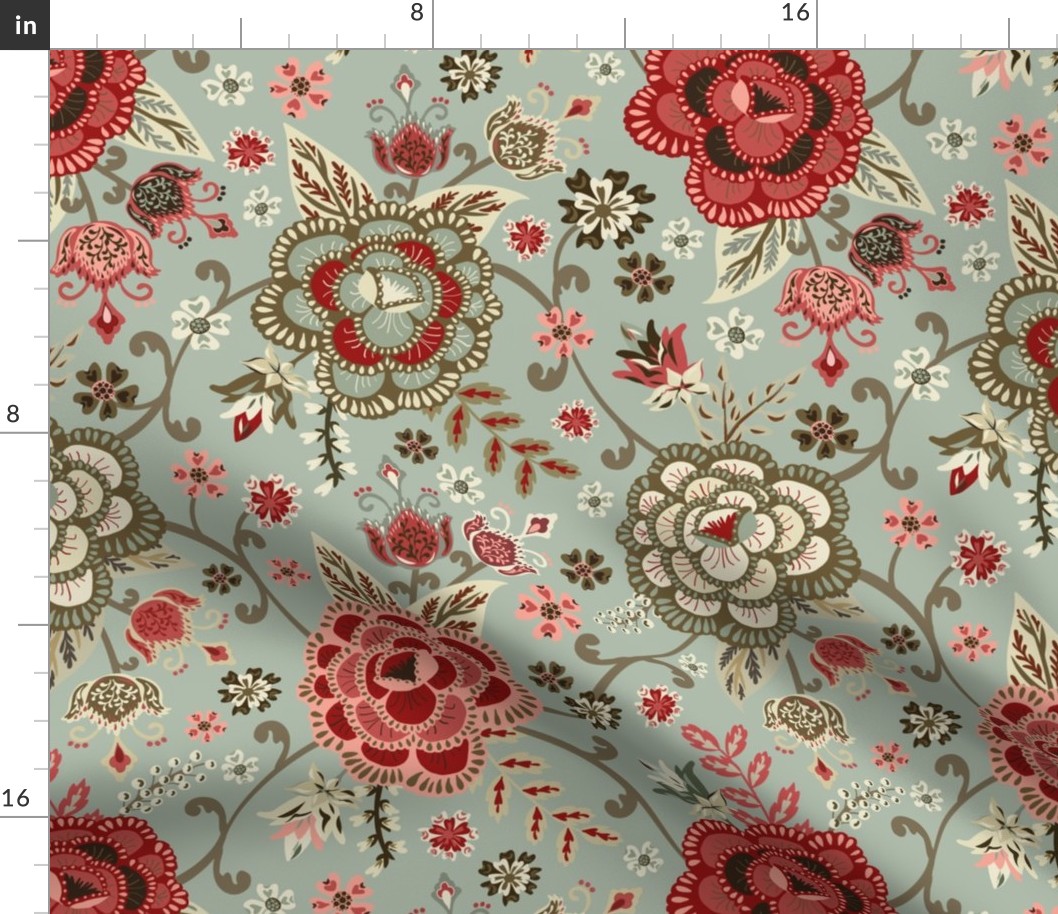 Classic Chintz - Sage