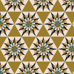 Kaleidoscope Retro Olive