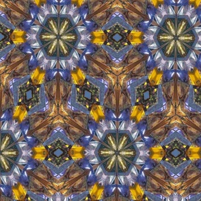 Kaleidoscope silk scarves 