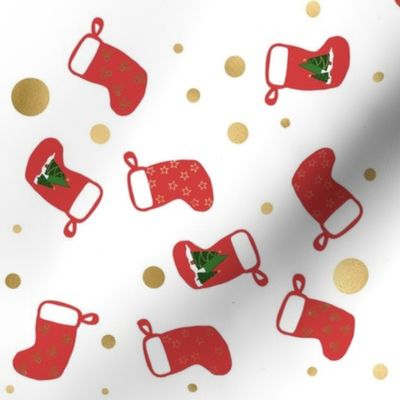 Red  Christmas Stockings