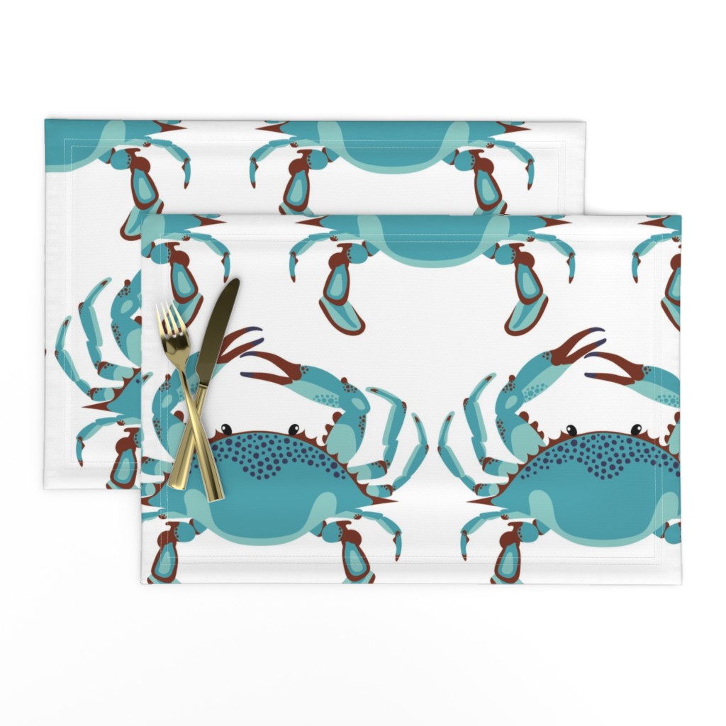 Blue Crab Jubilee // JUMBO WHITE