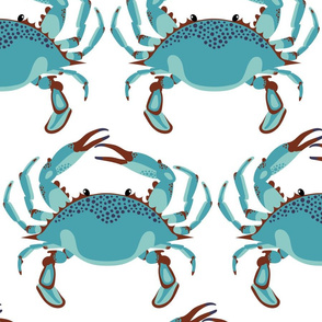 Blue Crab Jubilee // JUMBO WHITE