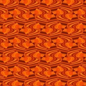 Quilting in Orange Design No 5