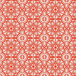 Nordic Christmas embroidery (red)25