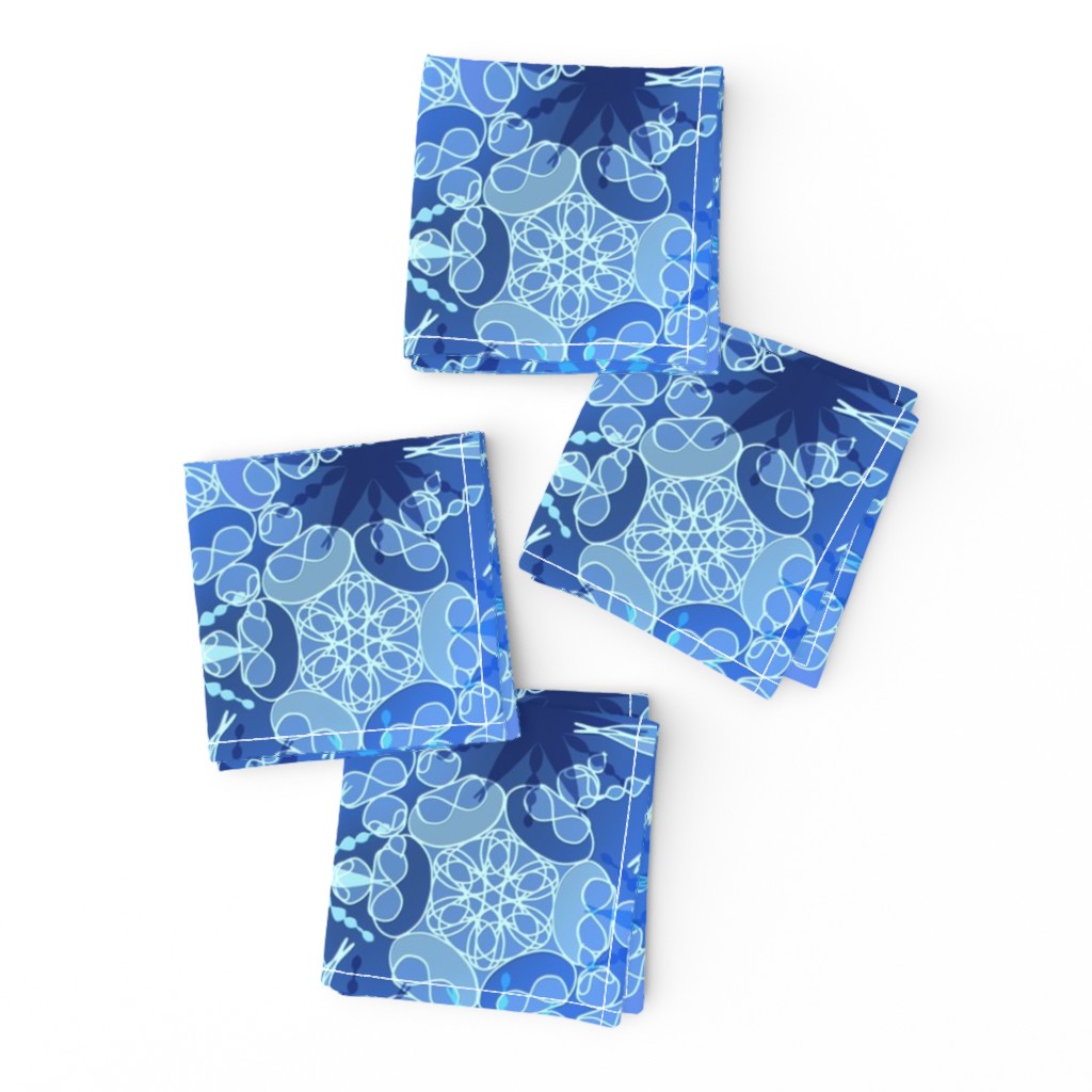 Kaleidoscope Moody Blue Flakes