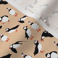 just puffins peach small