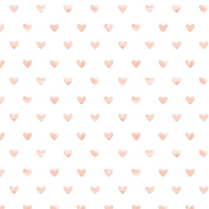 Tender hearts // strawberry pink valentines hearts