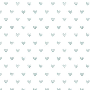 Tender hearts // lagoon blue valentines hearts