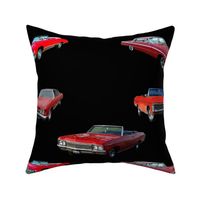 Classic Chevy Impala's a;; in Red