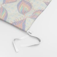 Maudline  Abstract Retro Floral  Leaf Shapes