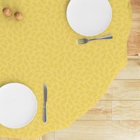 Ditsy Leaf Play | Yellow on Yellow