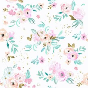 unicorn floral - just flowers