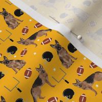 TINY - german shepherd dog fabric - pittsburgh fabric, german shepherds