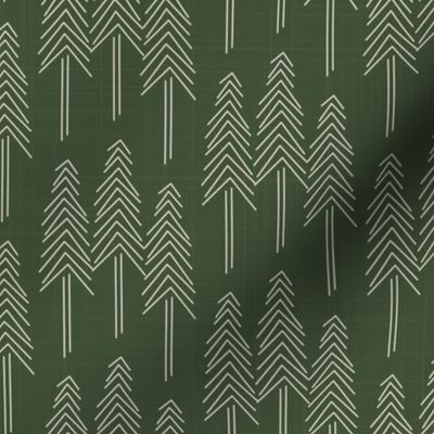 Forest - Pine Trees Olive