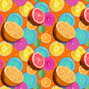  Citrus Pop Art