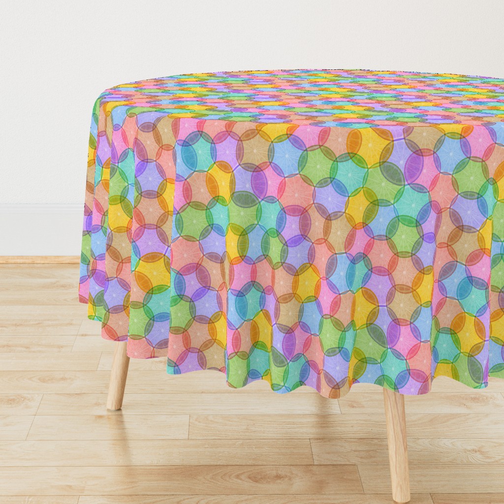 Pastel Pop Art Citrus #1 - Rainbow, large 