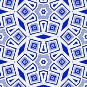 classic blue Mediterranean tile 