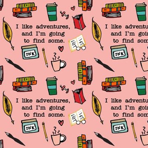 I Like Adventures Pink
