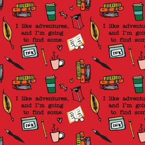 I Like Adventures Red