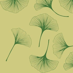 Ginko leaves