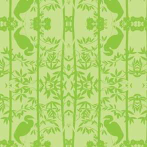 Birdsong, Bamboo, Sprout Green, Celadon