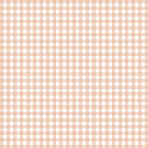 Twig and Bloom Ochre Gingham