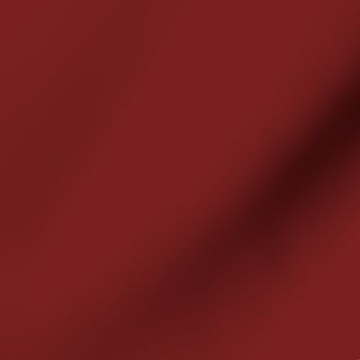 solid dark tomato red (#7A2021)