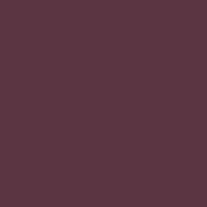 solid dark cool red-grey (#5C3543)