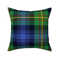 Grant 1819 tartan #2 / Grant Hunting tartan, 12" with larger more prominent yellow stripe