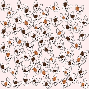 Cute Frenchie Pattern