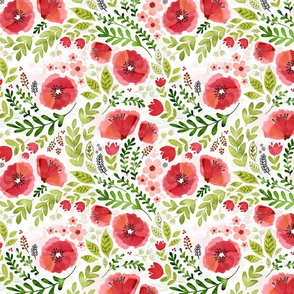 Poppy chintz small