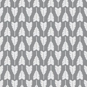gray linen arrows