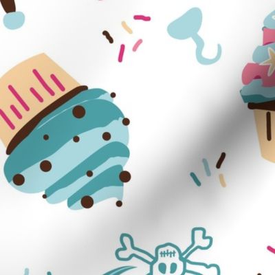 Cupcake Pirates Large